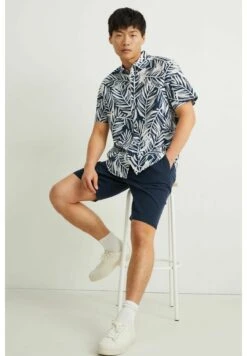 Overhemd - Dark Blue Creme White -Jack and Jones Verkoopwinkel e19d89733f514757a8c6ce31fa576bc1