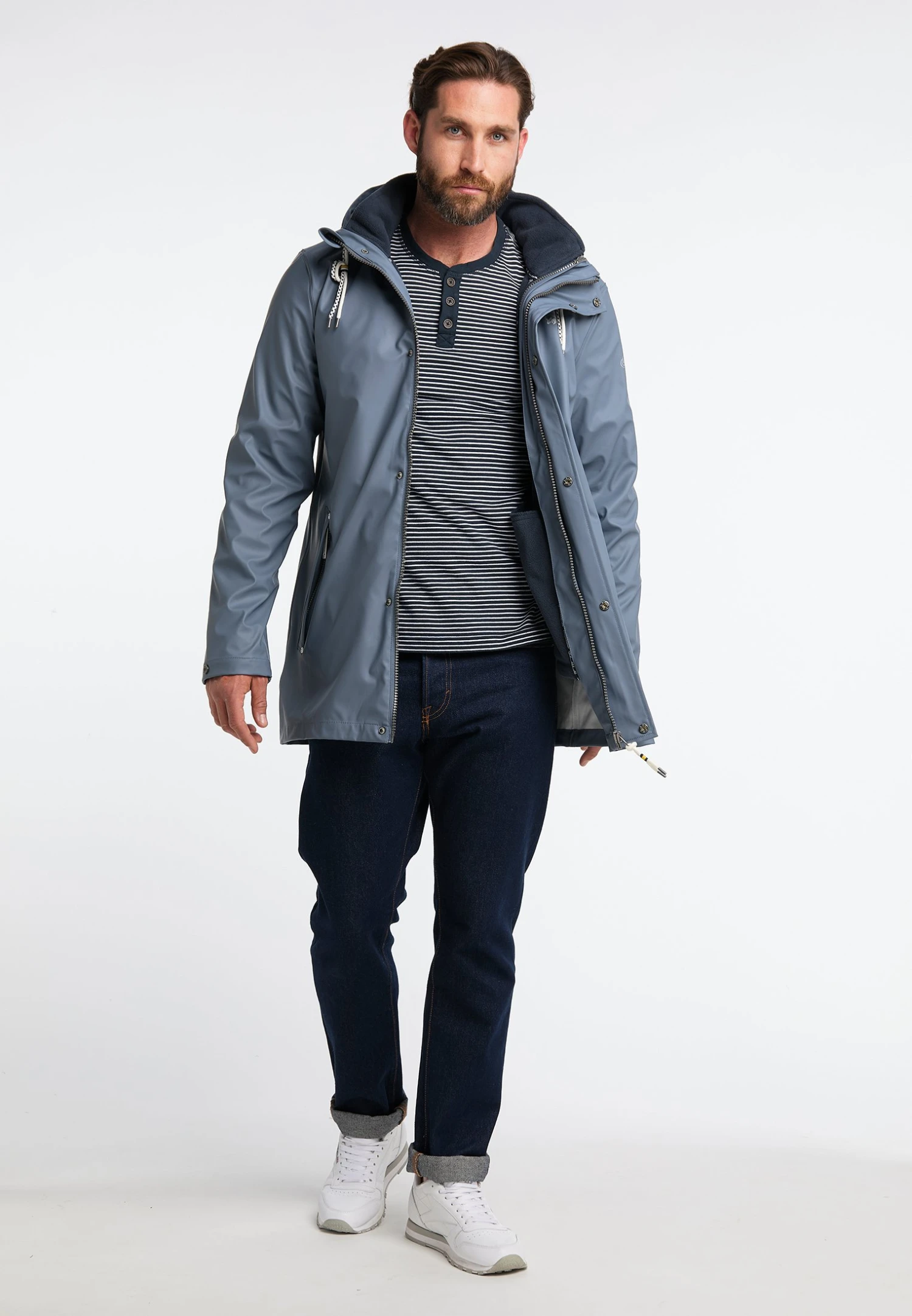 Schmuddelwedda 3-In-1 Acalmar - Parka - Blaugrau 4 Schmuddelwedda 3-In-1 Acalmar - Parka - Blaugrau - Afbeelding 2