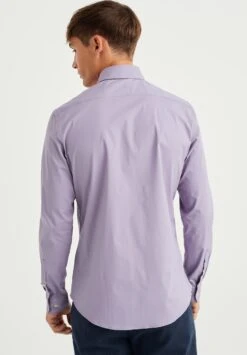 WE FASHION Met Stretch - Zakelijk Overhemd - Violet -Jack and Jones Verkoopwinkel e1eabaf832aa4a2d9370a759f37b7a44