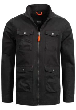Indicode Jeans Simeon - Outdoorjas - Black -Jack and Jones Verkoopwinkel e2371ef75a5643d8925cb09150e232e5