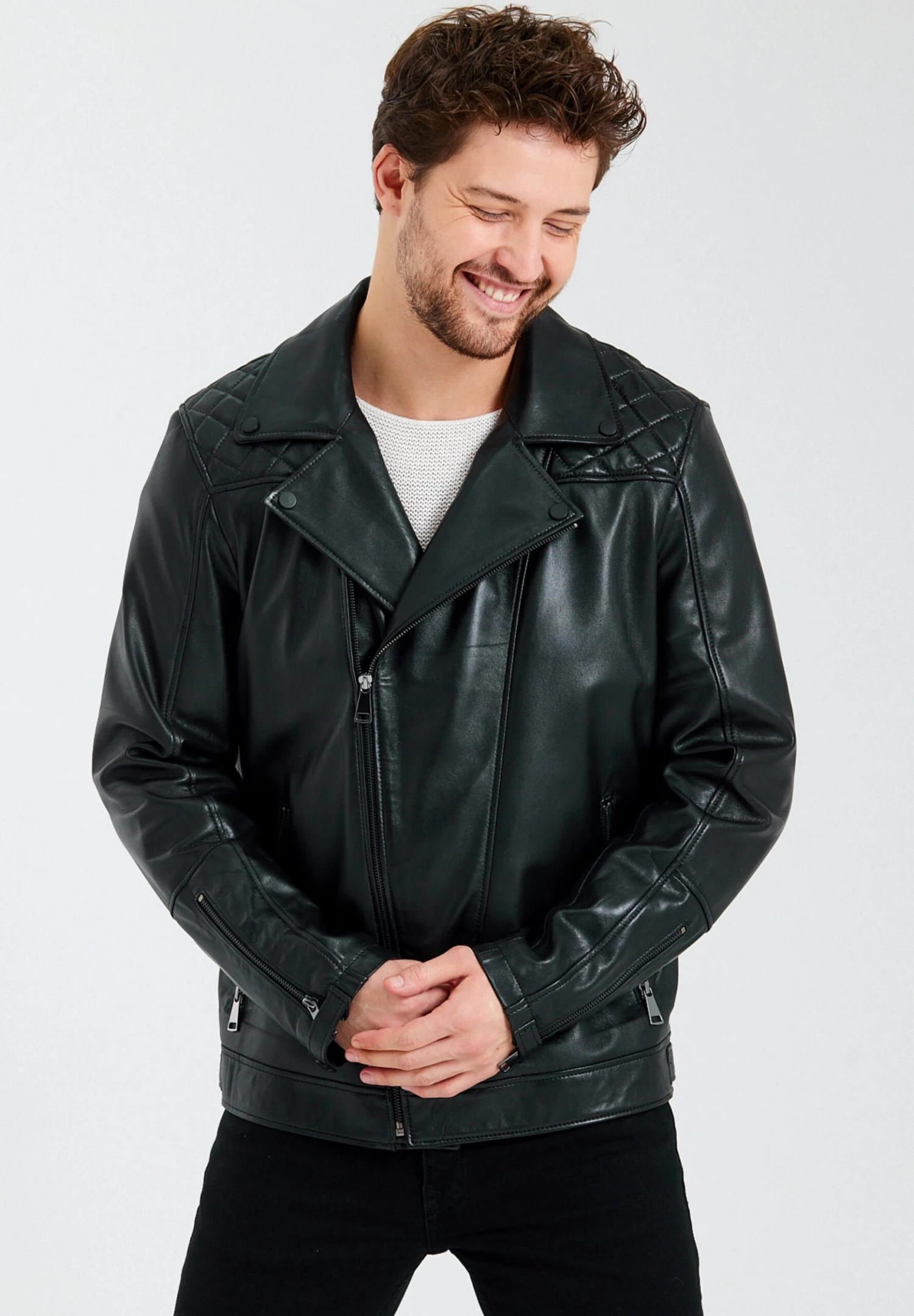 Leren Jas - Schwarz 7 Leren Jas - Schwarz - Afbeelding 5