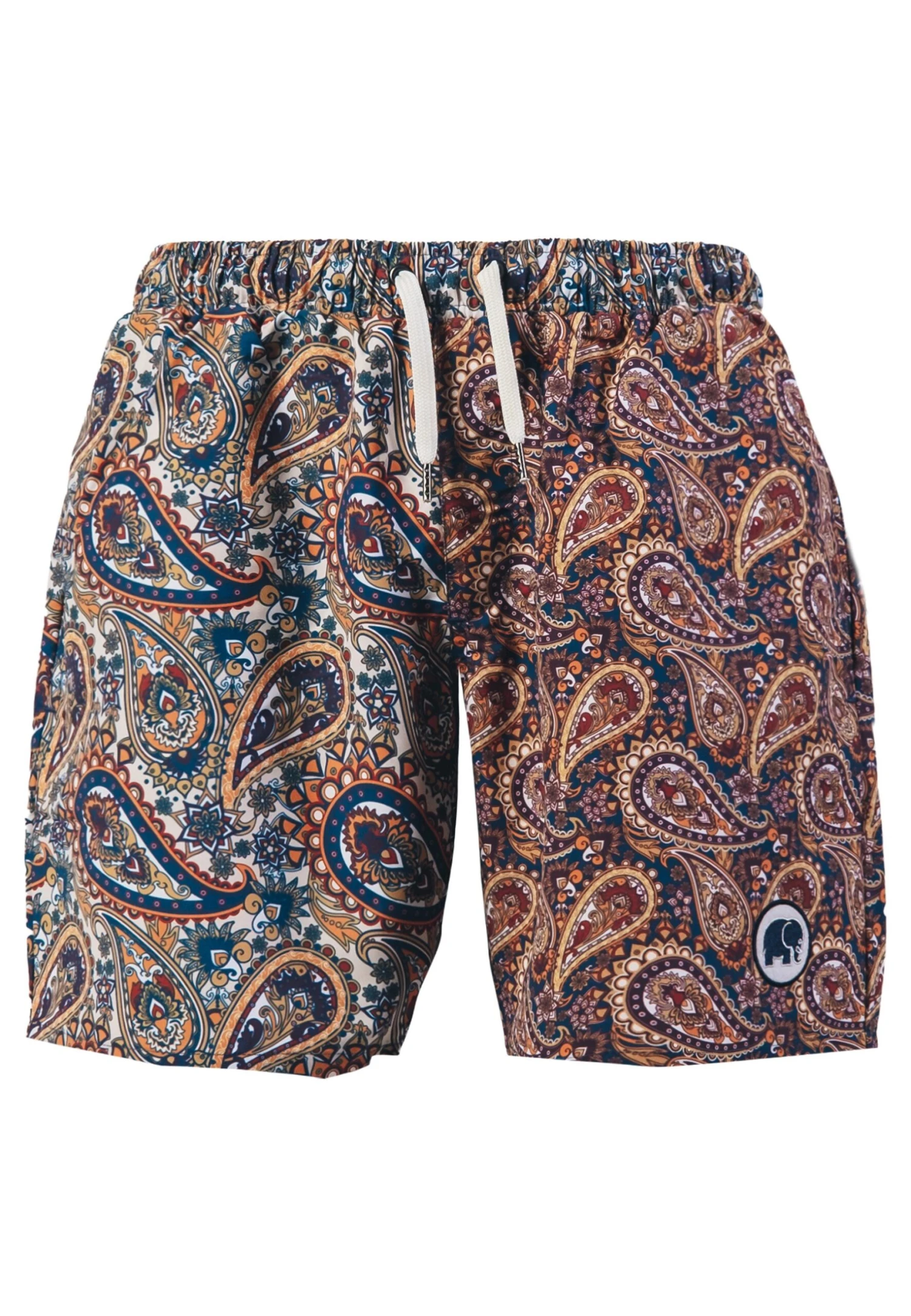 Seaqual Yarn - Zwemshorts - Paisley Blue 7 Seaqual Yarn - Zwemshorts - Paisley Blue - Afbeelding 5
