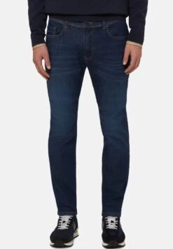 Stretch- Slim Fit Jeans - Dark Blue