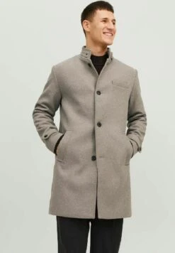 JACK&JONES Premium Jprblamelton - Halflange Jas - Greige