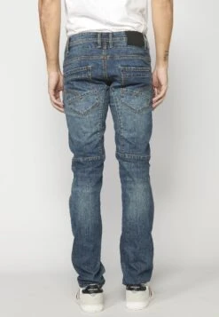 Koroshi Workwear - Straight Leg Jeans - Azul Med Medium Blue -Jack and Jones Verkoopwinkel e40ef24f5fa146138fcb472991cbc807