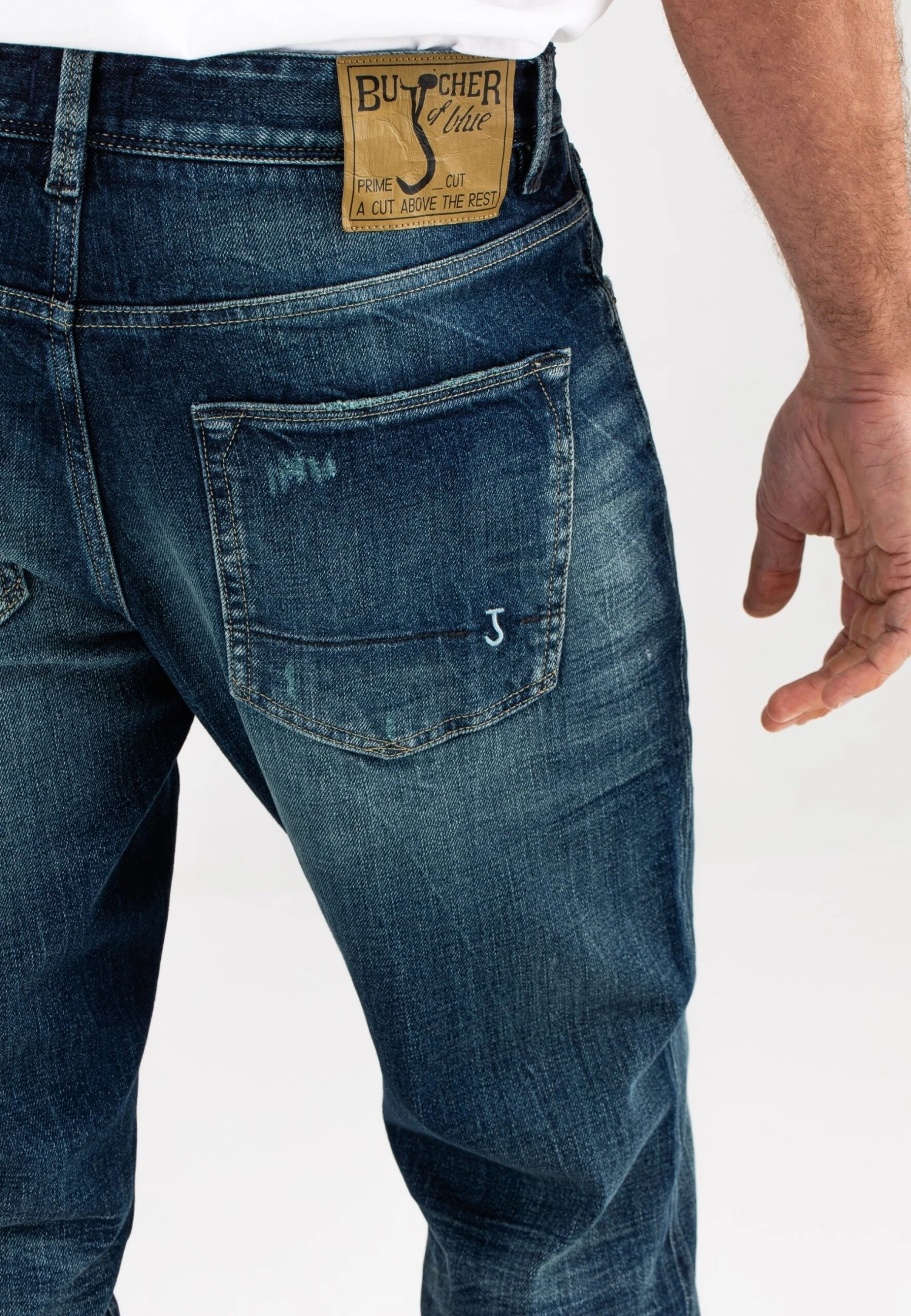 Sacramento Cast - Straight Leg Jeans - Green Cast Dk Aged 7 Sacramento Cast - Straight Leg Jeans - Green Cast Dk Aged - Afbeelding 5