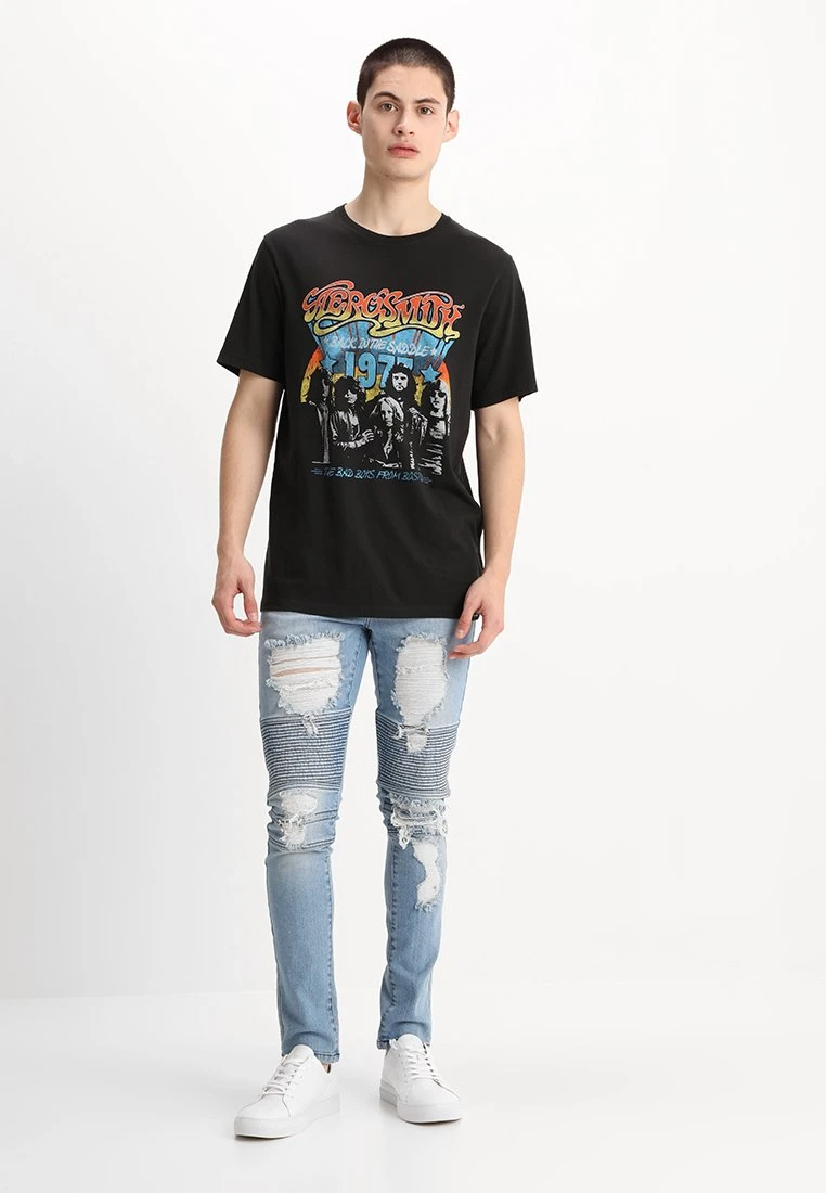 Only & Sons Onsspun Biker - Jeans Tapered Fit - Blue Denim 4 Only & Sons Onsspun Biker - Jeans Tapered Fit - Blue Denim - Afbeelding 2