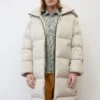 Marc O'Polo Jacket Puffer Long Hood Side Vents - Donsjas - Natural -Jack and Jones Verkoopwinkel e4ee2dccca9a4ea88849f8af6f36836d