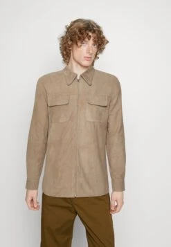 Stinger - Leren Jas - Sand