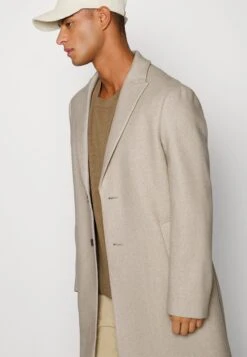 Stretch Comfort Coat - Mantel - Beige -Jack and Jones Verkoopwinkel e59d959d289f4a12bb9d195075160cb7