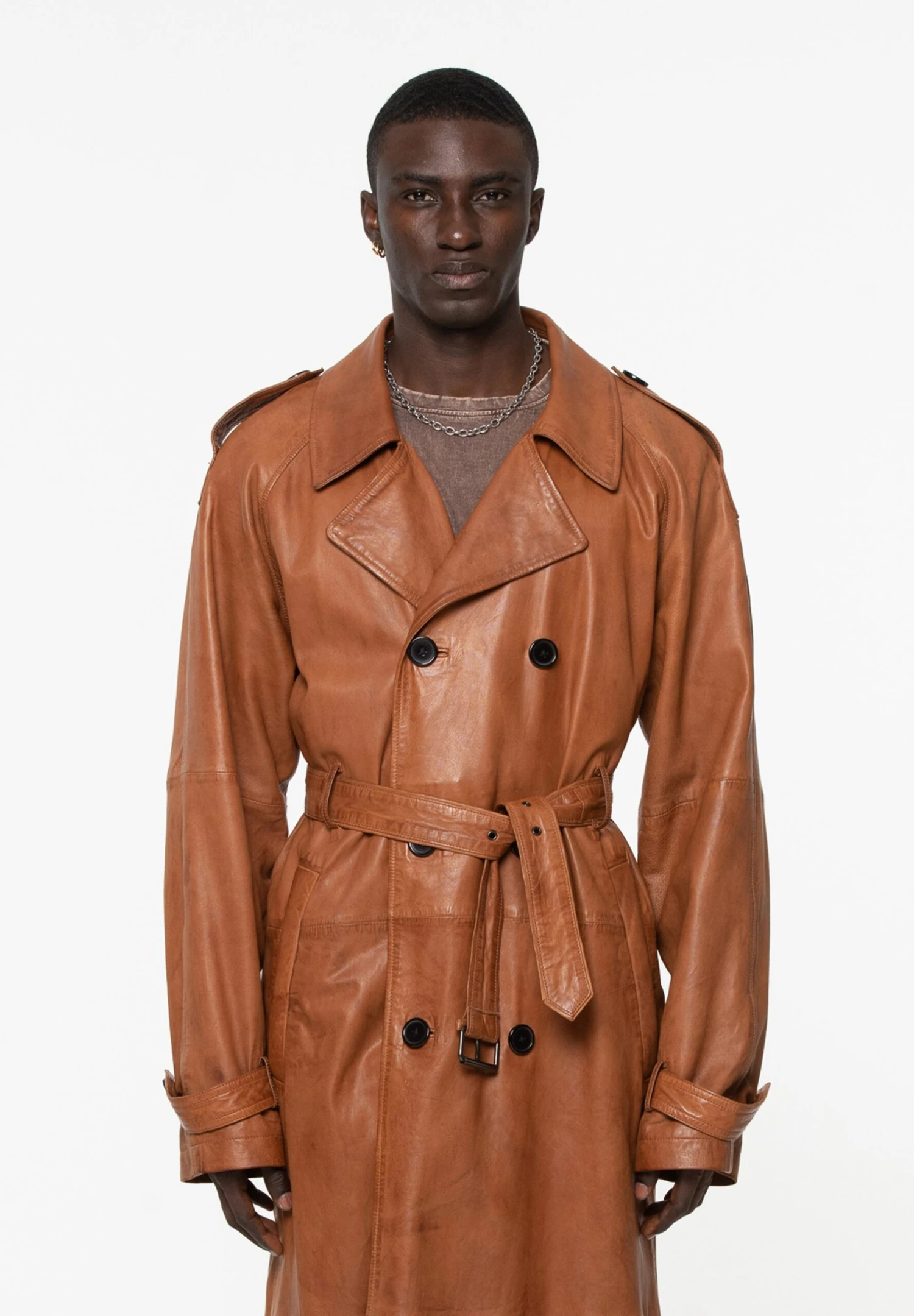 Giorgio - Trenchcoat - Caramel 5 Giorgio - Trenchcoat - Caramel - Afbeelding 3