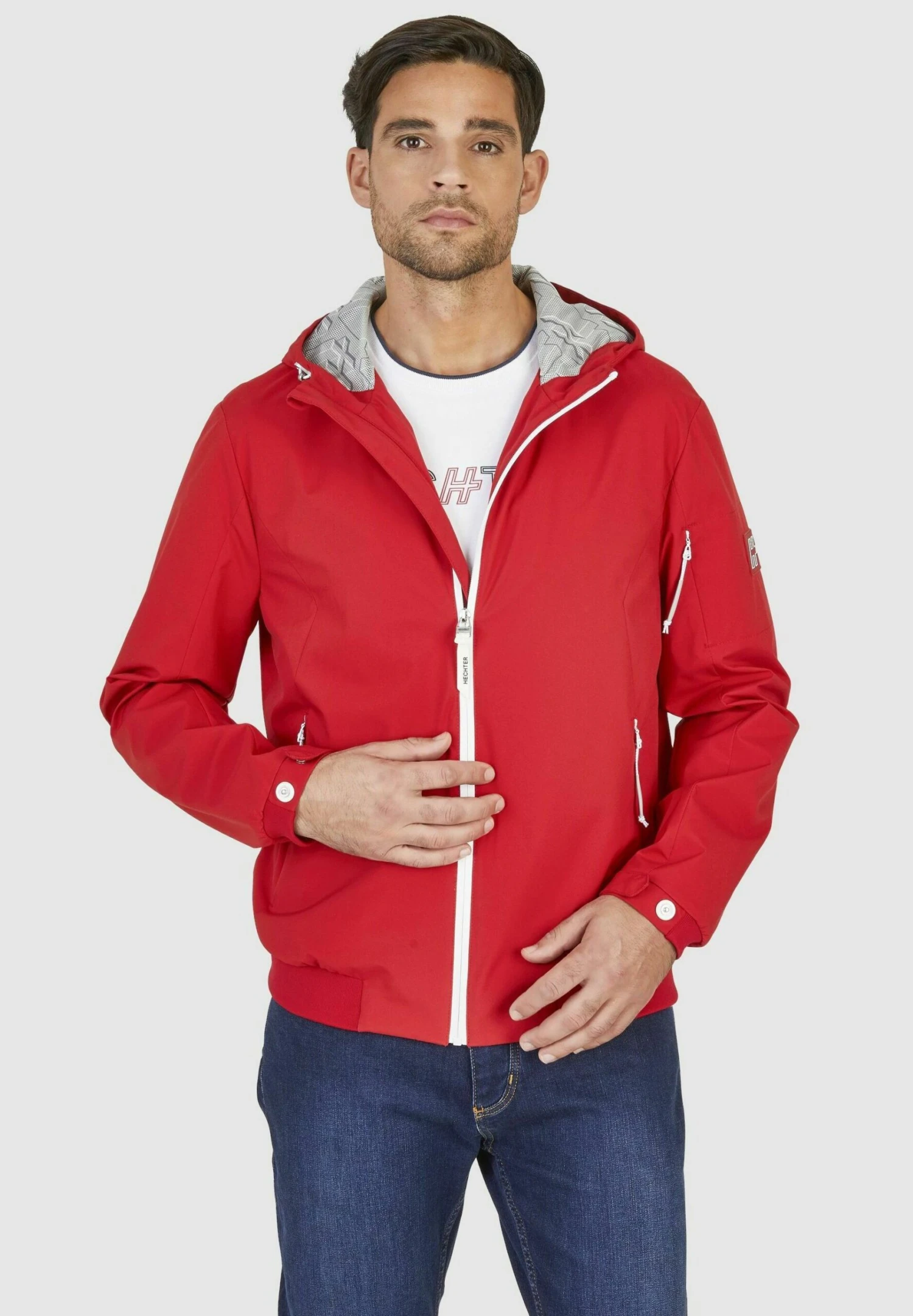 Daniel Hechter H-Xtech- Outdoorjas - Rot 3 Daniel Hechter H-Xtech- Outdoorjas - Rot