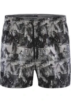 Bugatti Timo - Zwemshorts - Black White Print
