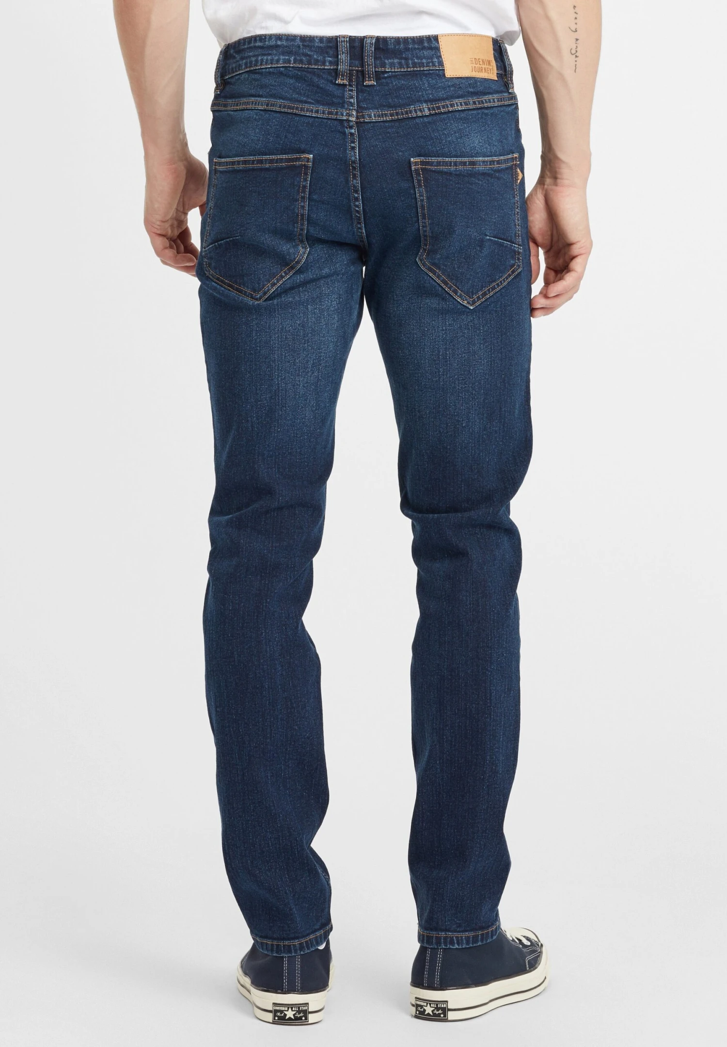 Solid Sdpilto - Straight Leg Jeans - Dark Blue Denim 5 Solid Sdpilto - Straight Leg Jeans - Dark Blue Denim - Afbeelding 3