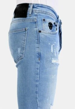 Scheuren - Slim Fit Jeans - Blauw 9 Scheuren - Slim Fit Jeans - Blauw -Jack and Jones Verkoopwinkel e72f697392484578814050536c3966bc