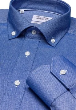 Gerader Schnitt Bügelfrei Soft Oxford - Overhemd - Blau -Jack and Jones Verkoopwinkel e76368b1b4ae400ea1138e41f080dc9f