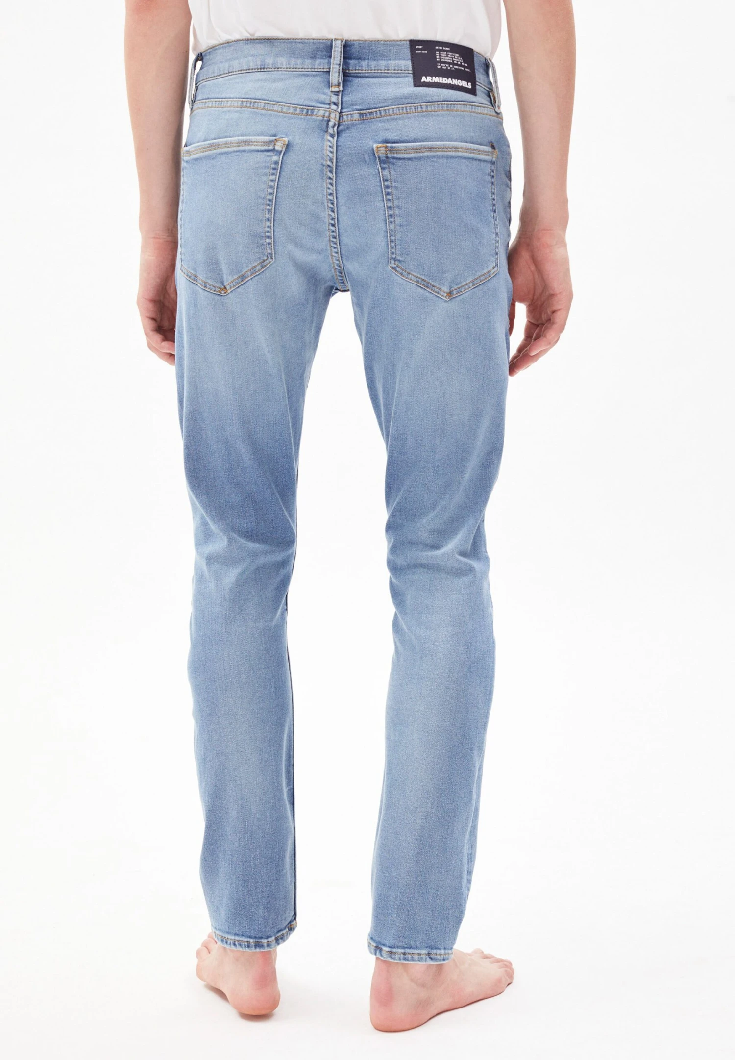 Armedangels Jaari X Stretch - Slim Fit Jeans - Windy Blue 7 Armedangels Jaari X Stretch - Slim Fit Jeans - Windy Blue - Afbeelding 5