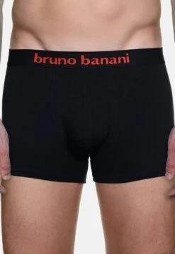 Bruno Banani 4 Pack- Onderbroeken - Schwarz (Rot/Weiß)