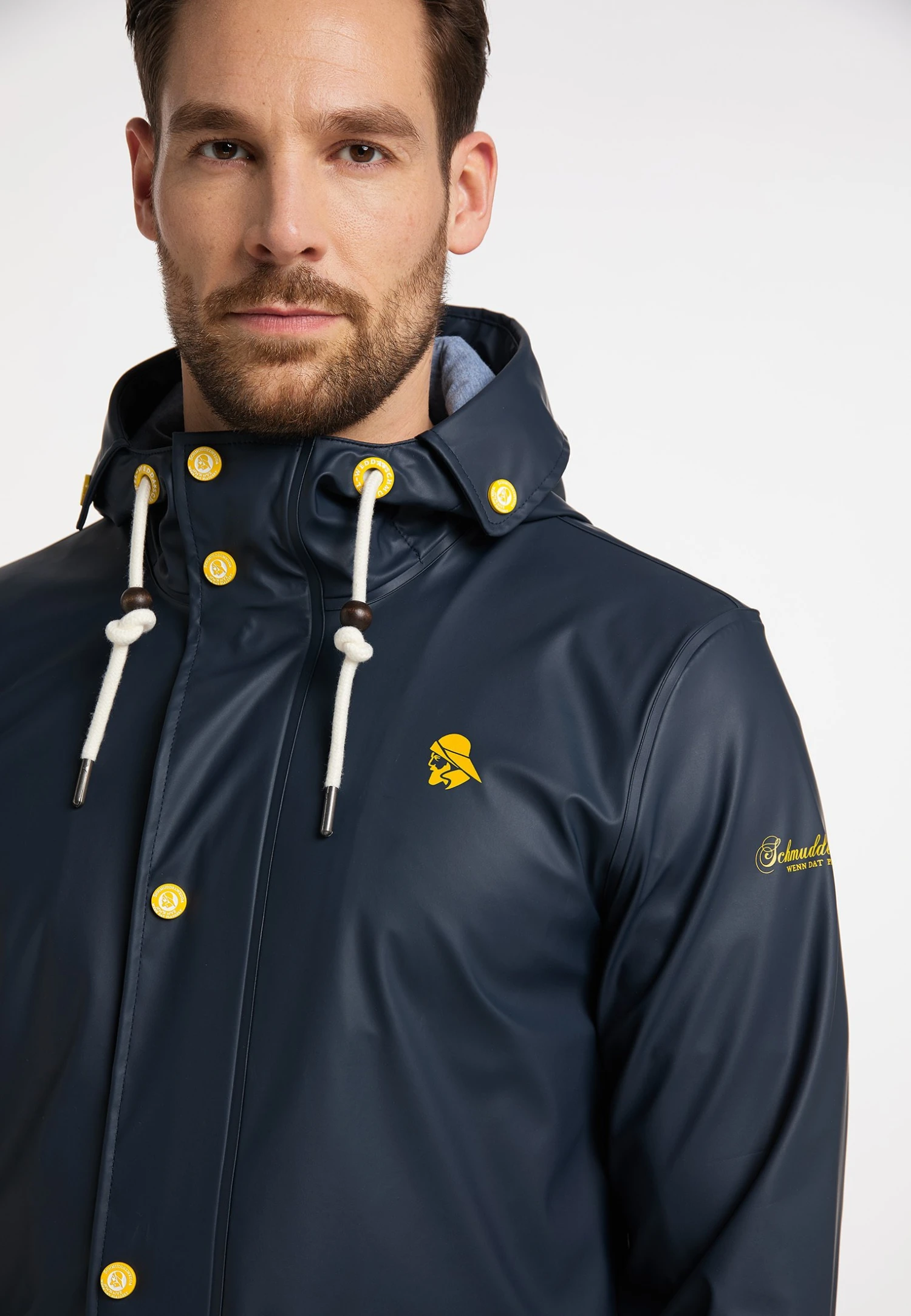 Schmuddelwedda Incus - Parka - Marine Marine Melange 6 Schmuddelwedda Incus - Parka - Marine Marine Melange - Afbeelding 4