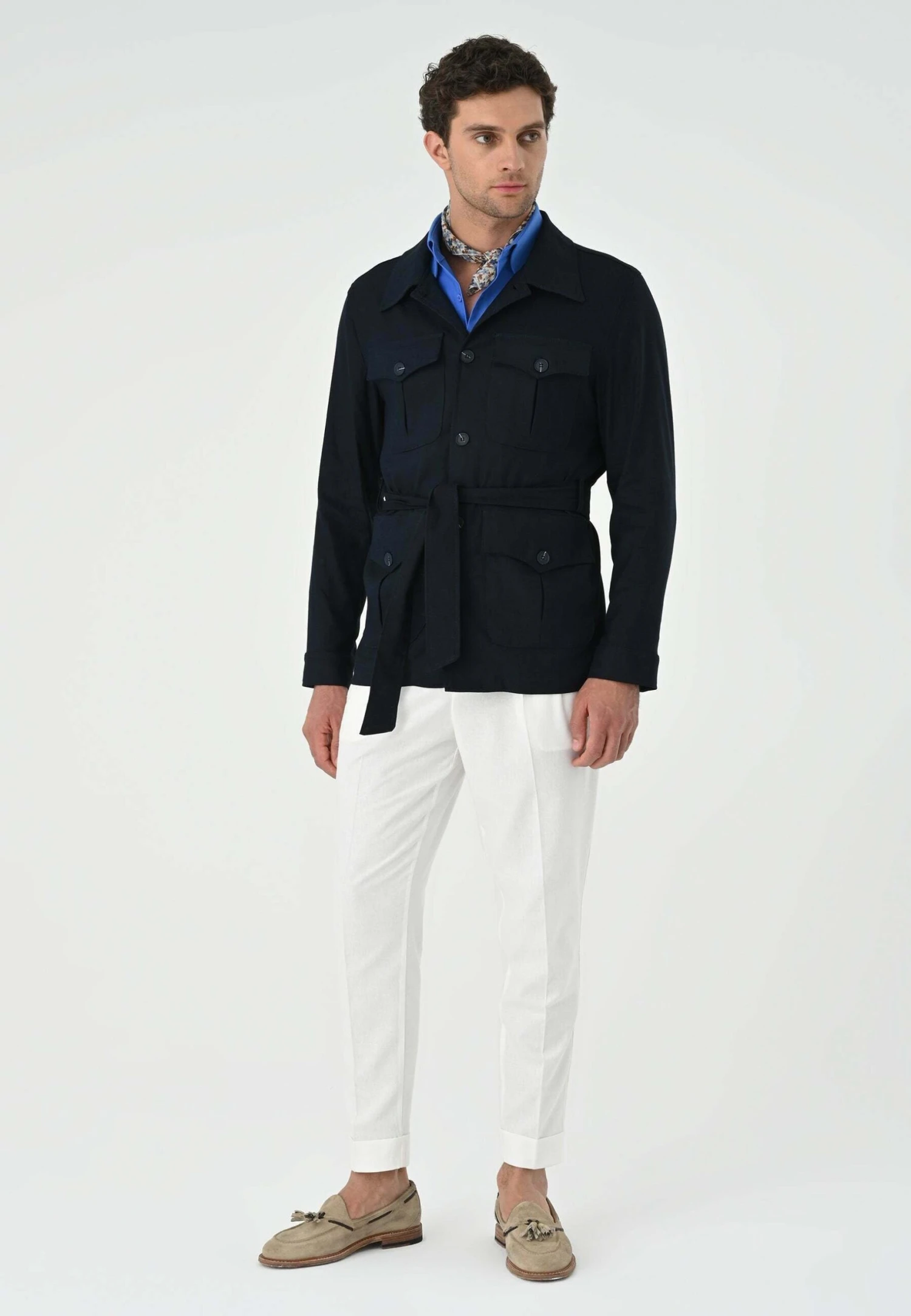 Trenchcoat - Dark Navy 4 Trenchcoat - Dark Navy - Afbeelding 2