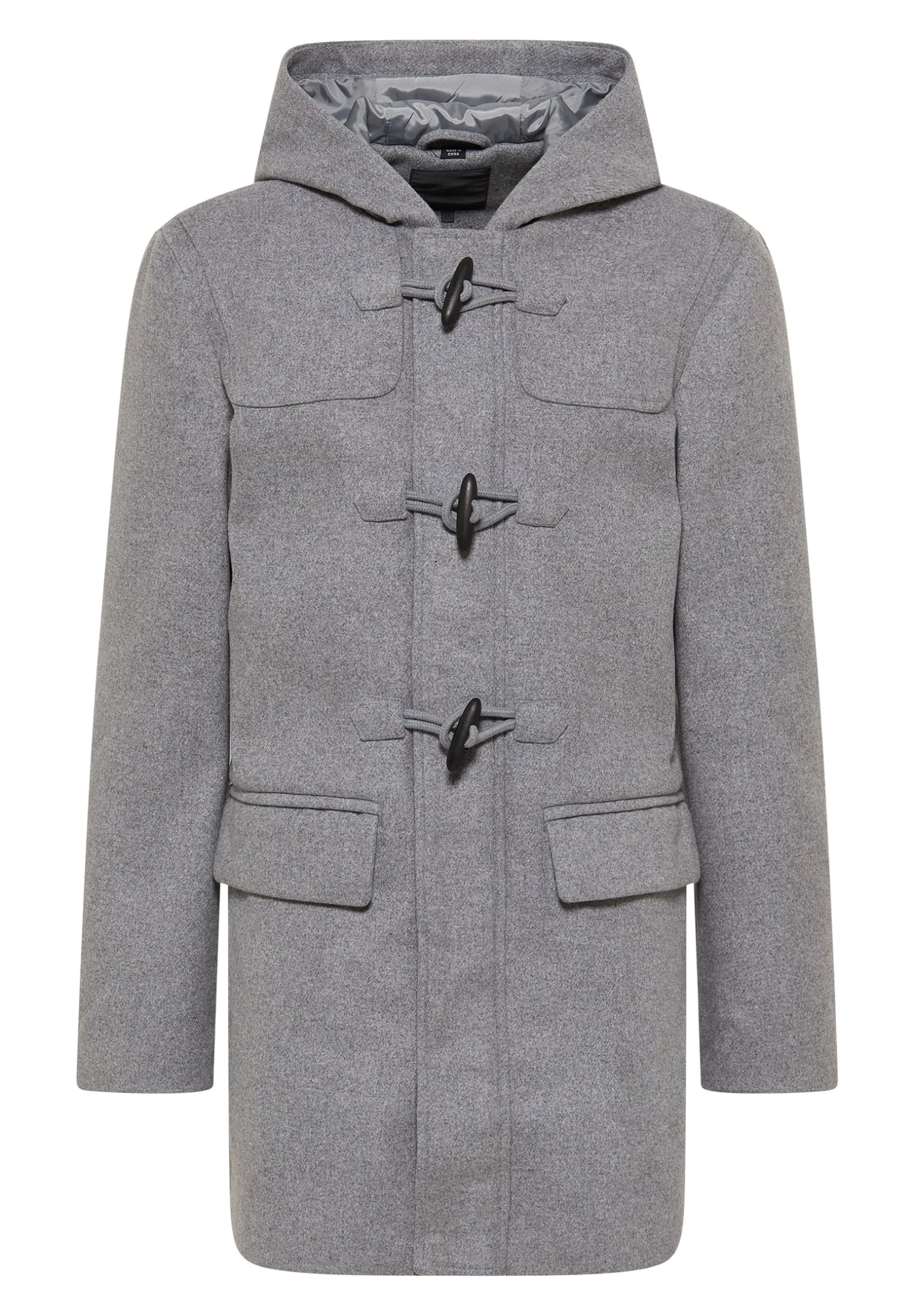 Dreimaster Übergangs - Halflange Jas - Grau Melange 7 Dreimaster Übergangs - Halflange Jas - Grau Melange - Afbeelding 5