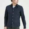 Dockers Icon Button Up - Overhemd - Dark Blue Garment Dye Blue -Jack and Jones Verkoopwinkel e9af409b6baa40c89ddab1fa1b431086