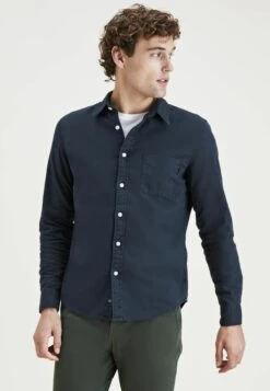 Dockers Icon Button Up - Overhemd - Dark Blue Garment Dye Blue