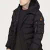 SikSilk Parka Coat - Winterjas - Black -Jack and Jones Verkoopwinkel e9c4c70137294ff9a6b49df2ae7fa075