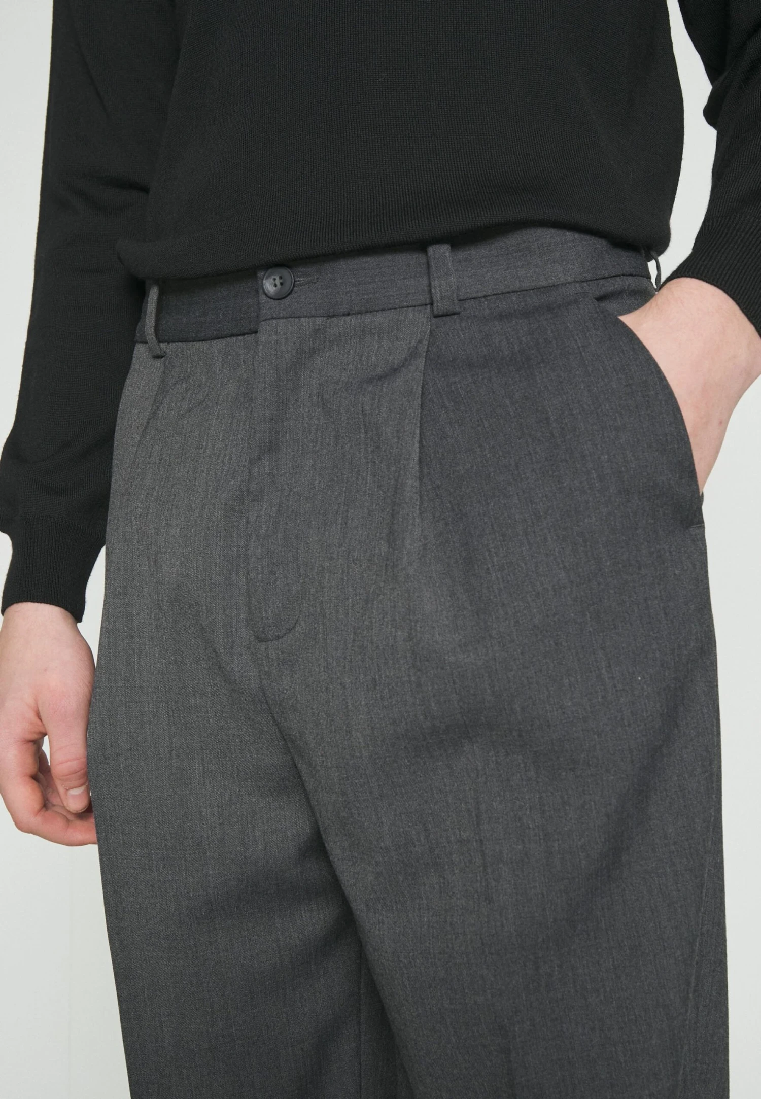 Han Kjøbenhavn Boxy Suit Trousers - Broek - Dark Grey 9 Han Kjøbenhavn Boxy Suit Trousers - Broek - Dark Grey - Afbeelding 7