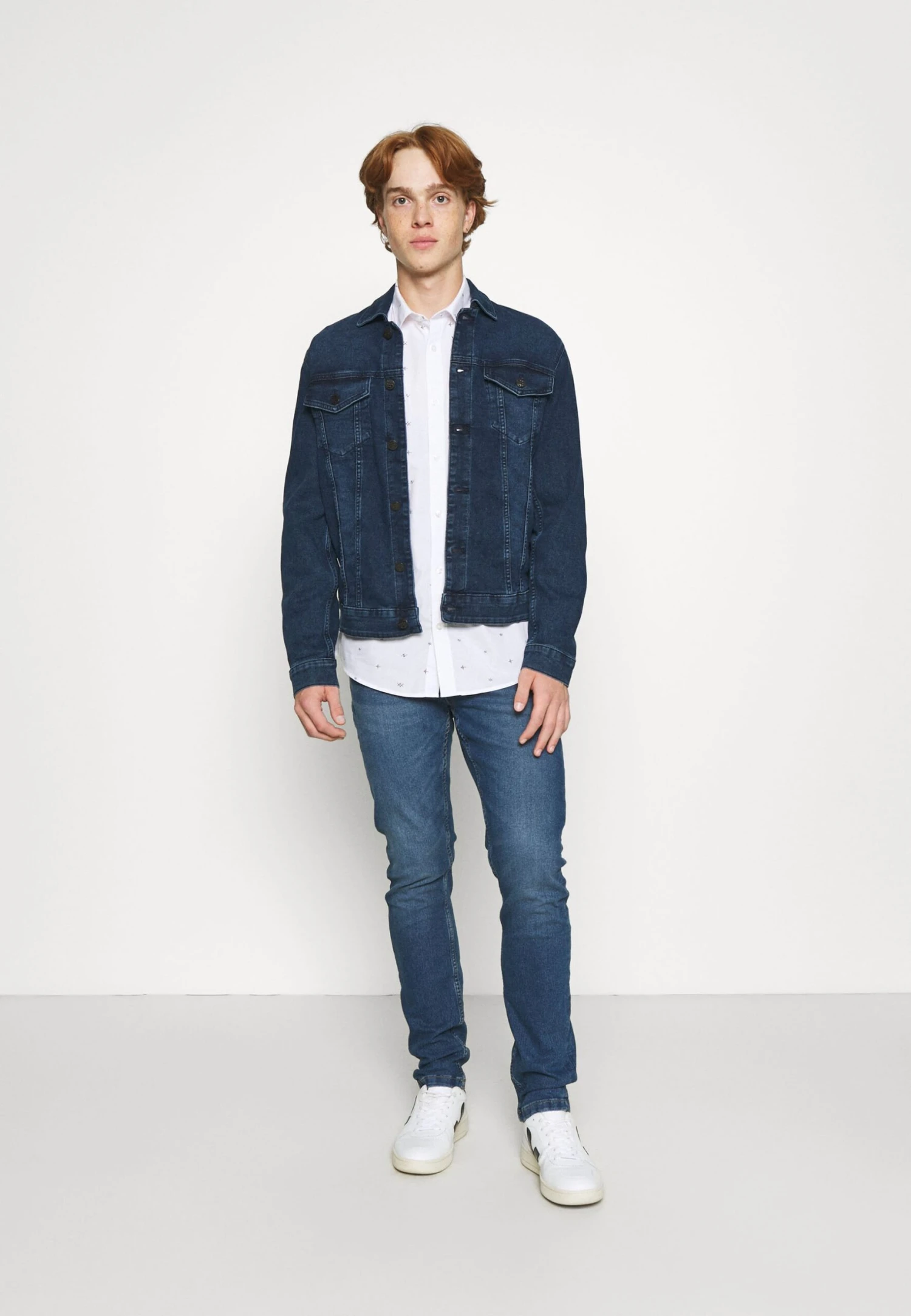 Only & Sons Onscome Life Truckerd- Spijkerjas - Blue Denim 4 Only & Sons Onscome Life Truckerd- Spijkerjas - Blue Denim - Afbeelding 2