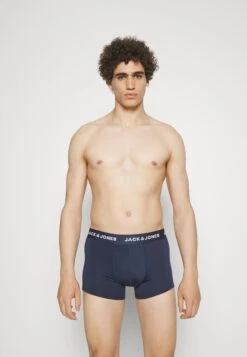 Jack & Jones Jacfloral Microfiber Trunks 3 Pack - Onderbroeken - Navy/Blue 12 Jack & Jones Jacfloral Microfiber Trunks 3 Pack - Onderbroeken - Navy/Blue -Jack and Jones Verkoopwinkel ea47fb594cf842a69e81a6fc40adf53f