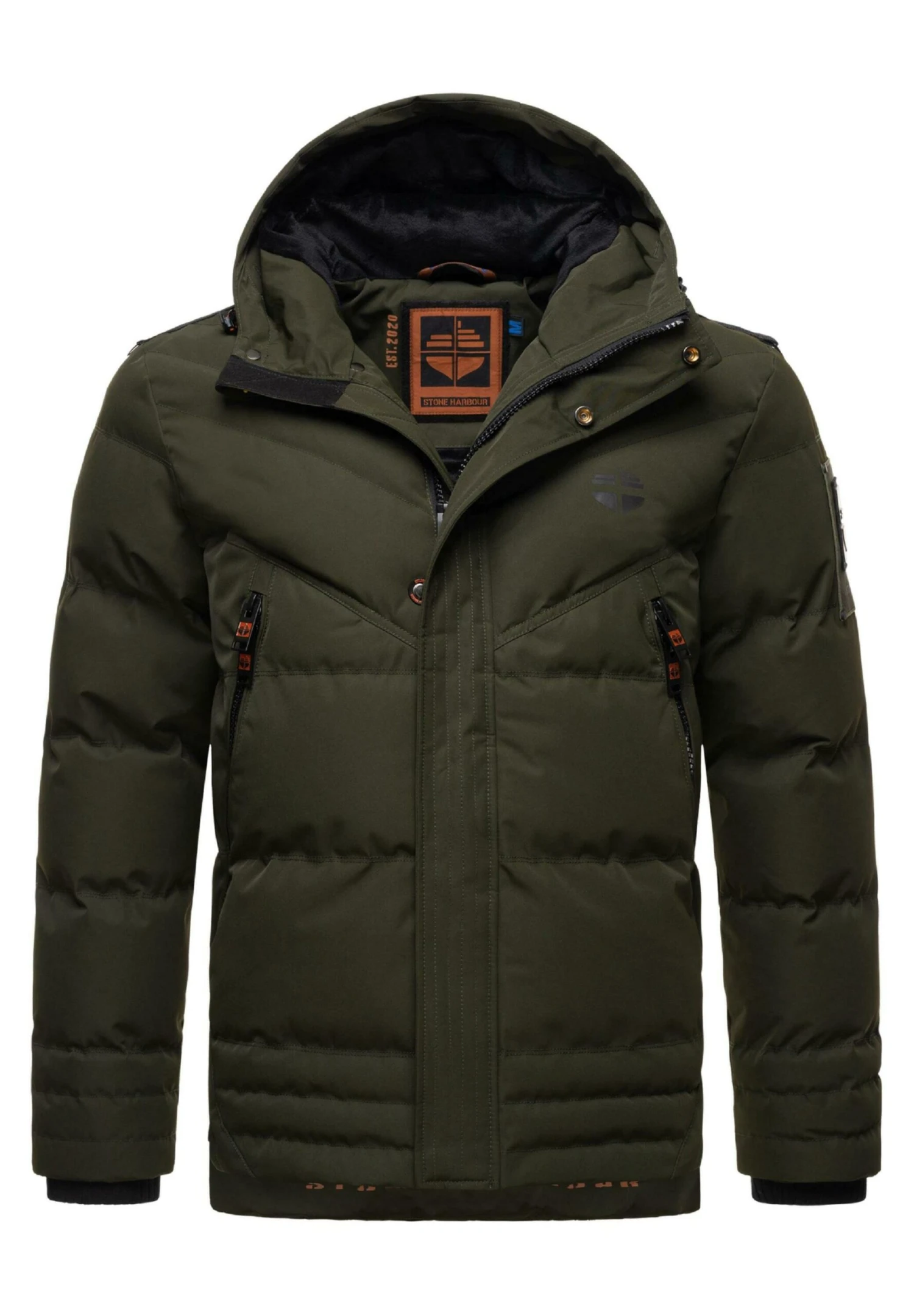 Romaan - Winterjas - Olive 7 Romaan - Winterjas - Olive - Afbeelding 5