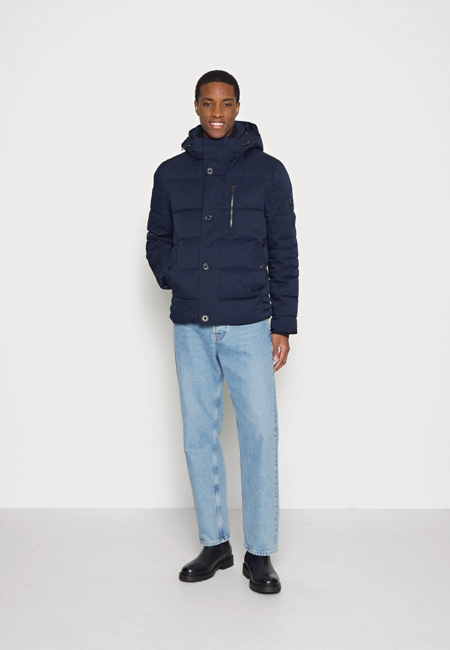 Tom Tailor Winterjas - Sky Captain Blue 4 Tom Tailor Winterjas - Sky Captain Blue - Afbeelding 2