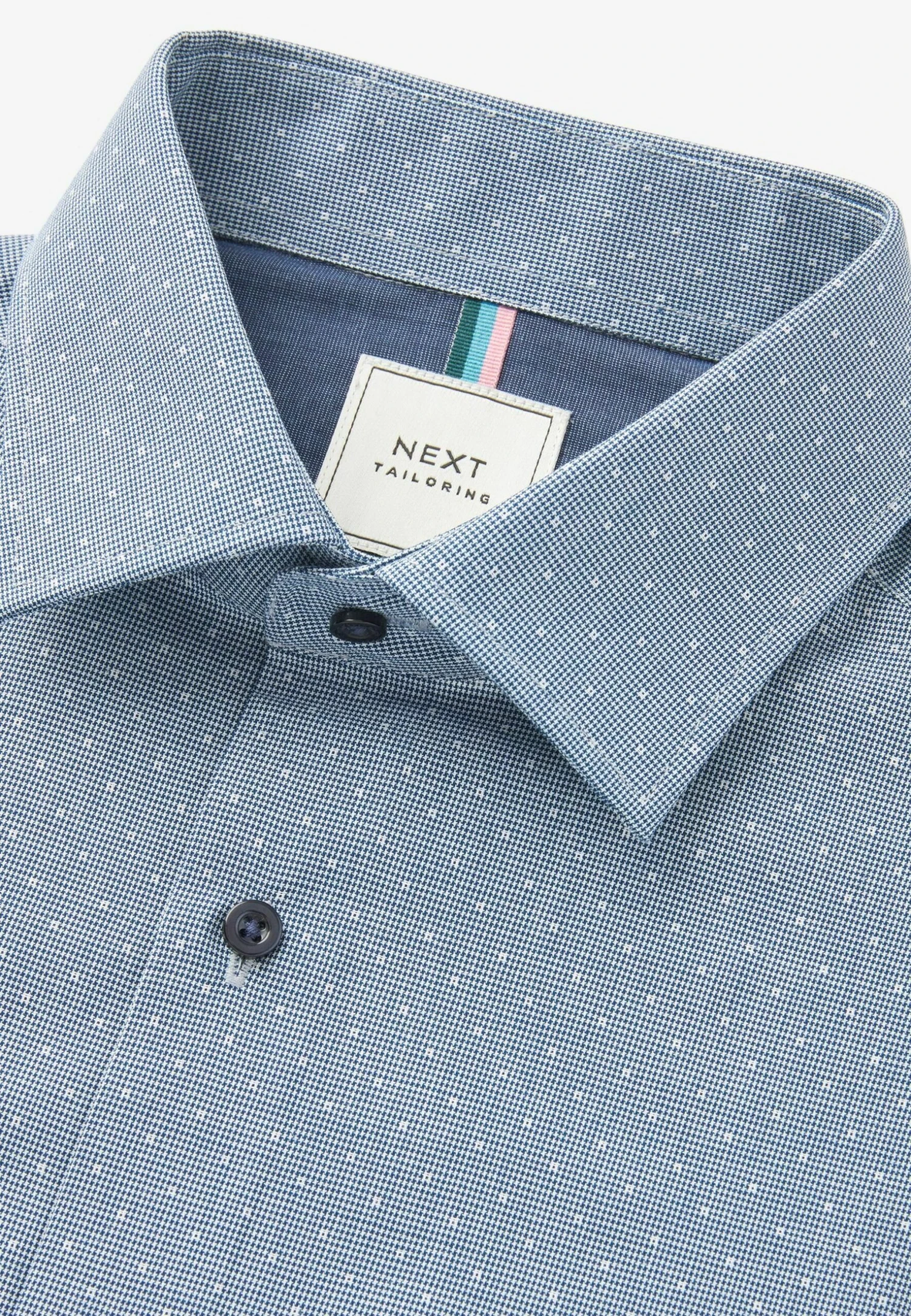 Next And Texture Three Pack - Overhemd - Navy Print 15 Next And Texture Three Pack - Overhemd - Navy Print - Afbeelding 13