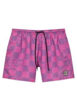PULL & BEAR Chequered Print - Zwemshorts - Pink 12 PULL & BEAR Chequered Print - Zwemshorts - Pink -Jack and Jones Verkoopwinkel eac00673597548e19931ef2d51584e70