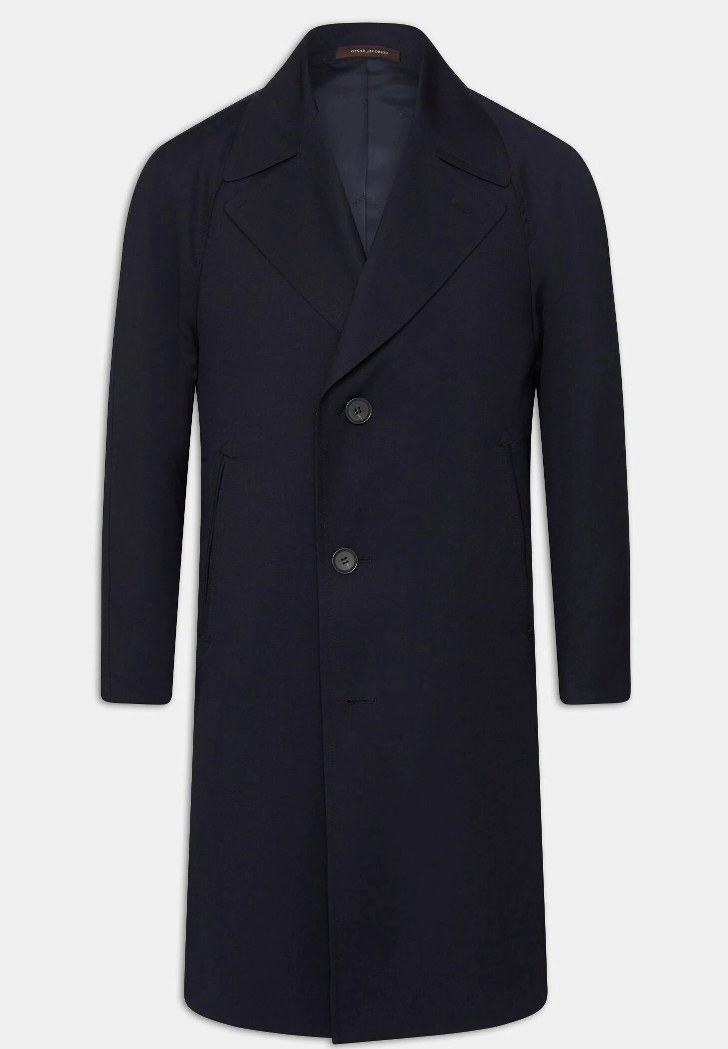 Oscar Jacobson Toro- Mantel - Navy 11 Oscar Jacobson Toro- Mantel - Navy - Afbeelding 9