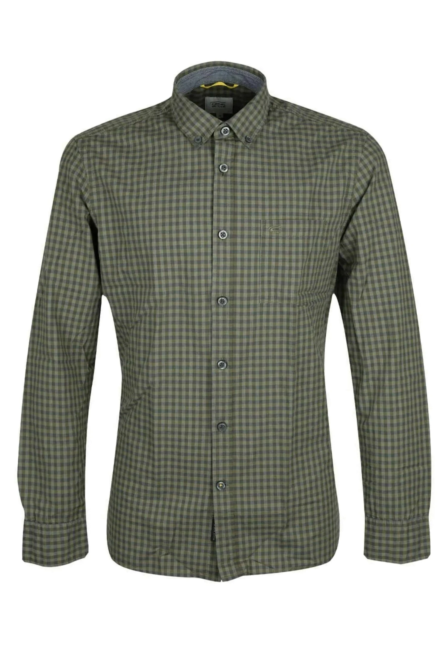 Camel Active Mit Button Down Kragen- Overhemd - Olive Night 3 Camel Active Mit Button Down Kragen- Overhemd - Olive Night