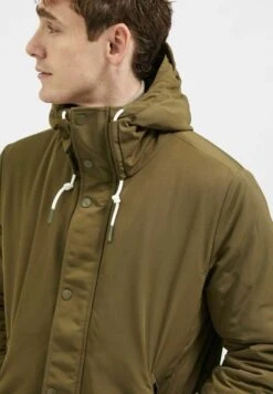 Selected Homme Winterjas - Dark Olive -Jack and Jones Verkoopwinkel eb5e80da49914dd5b65f0fd1e8840056