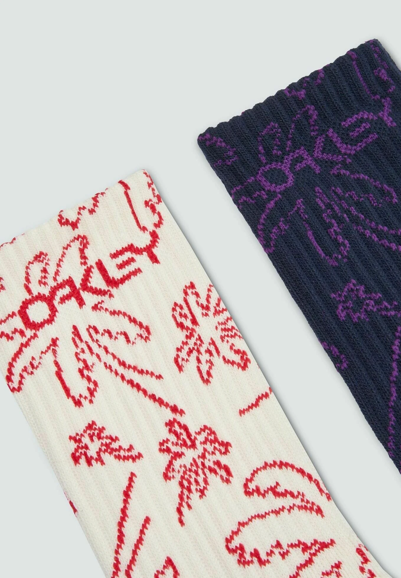 Oakley Deco Palms B1B - Sokken - Three Lines Palms Arctic 4 Oakley Deco Palms B1B - Sokken - Three Lines Palms Arctic - Afbeelding 2