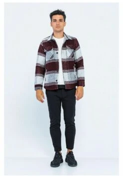 Mit Seitentaschen - Lichte Jas - Bordeaux -Jack and Jones Verkoopwinkel eb86ee8b6e47433b95429288d8e600eb