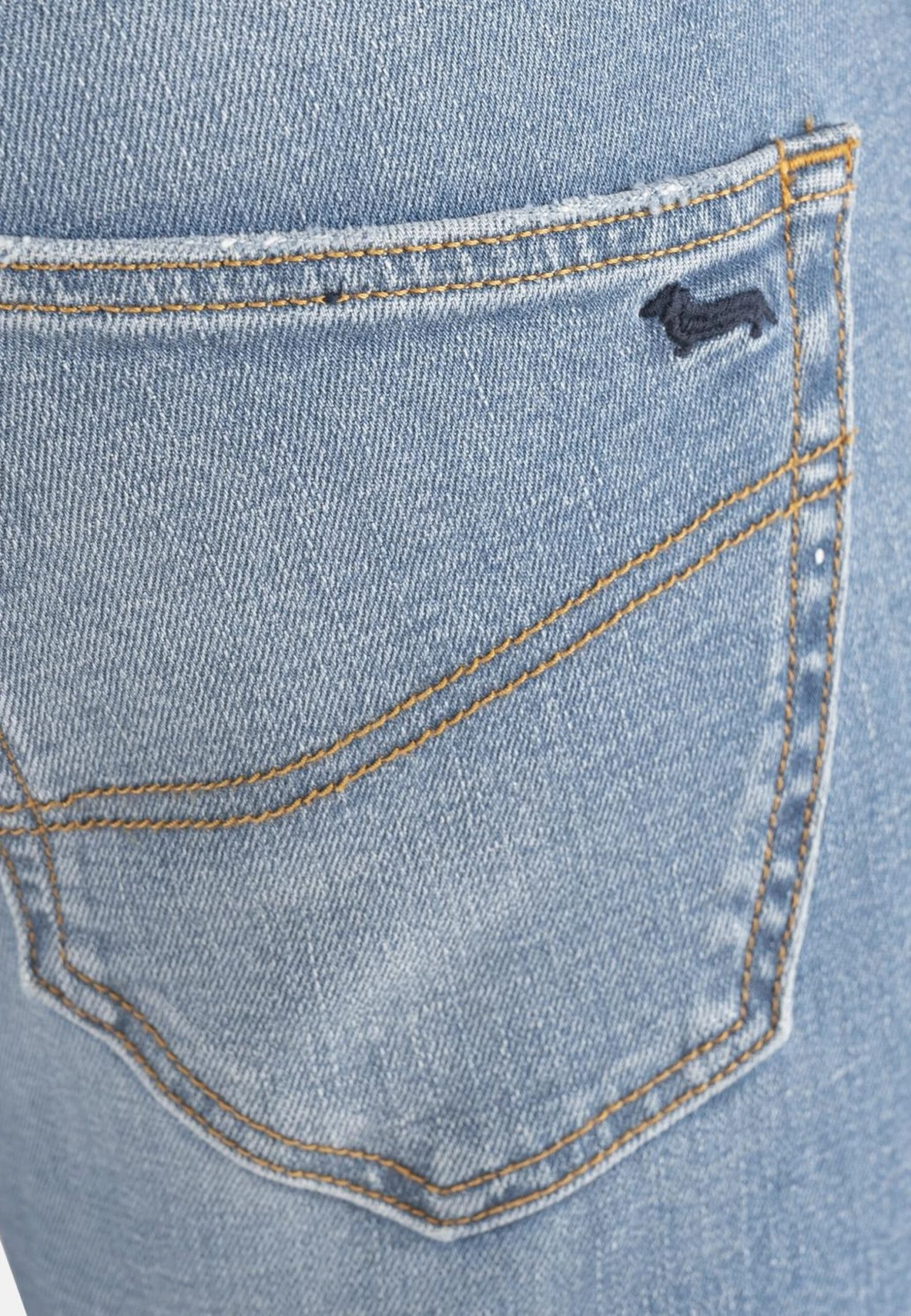 HARMONT&BLAINE Straight Leg Jeans - Blu Reale Screziato 6 HARMONT&BLAINE Straight Leg Jeans - Blu Reale Screziato - Afbeelding 4