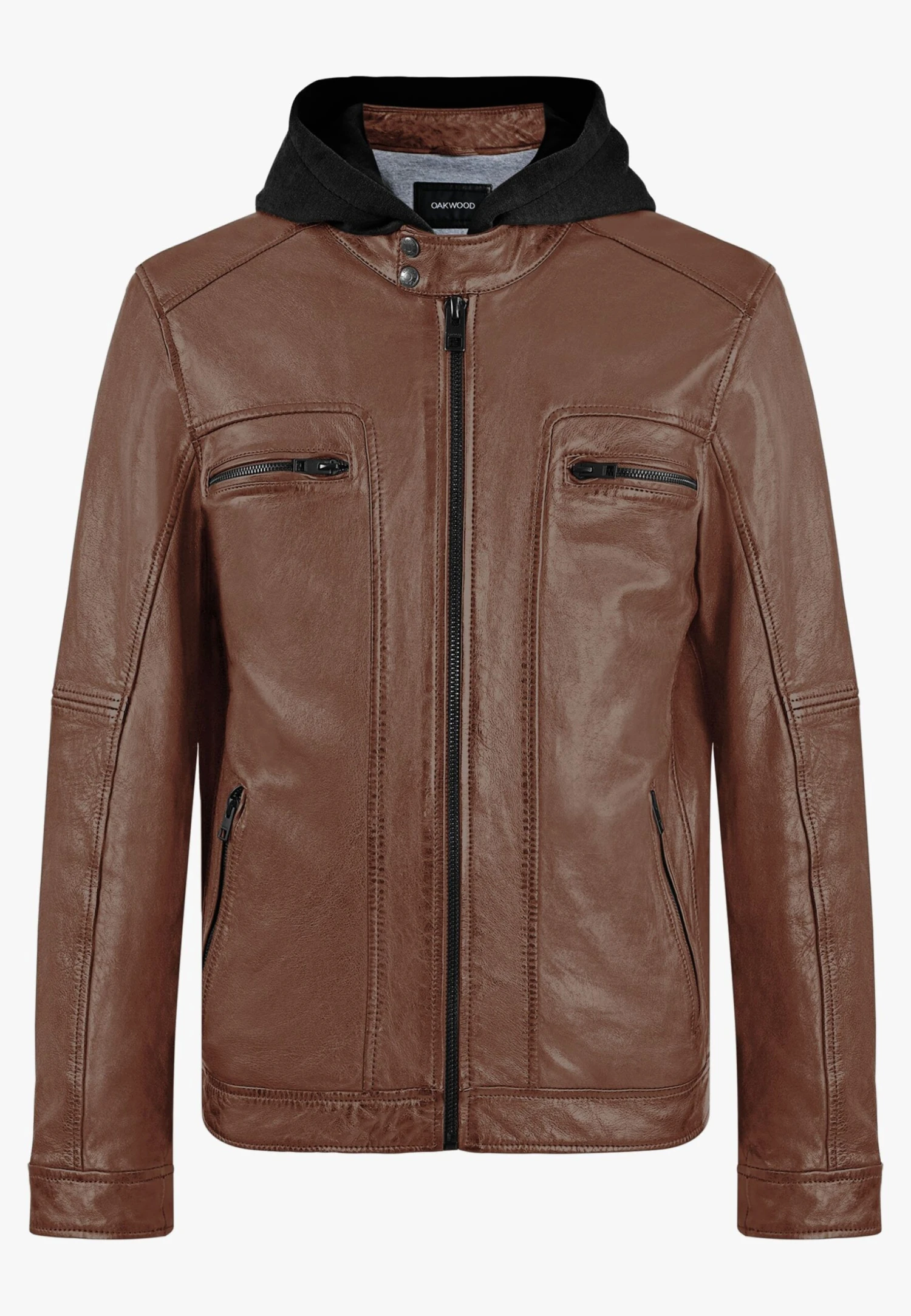 Oakwood Kingsley - Leren Jas - Brown 8 Oakwood Kingsley - Leren Jas - Brown - Afbeelding 6