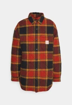 Parkside Overshirt - Halflange Jas - Zimmer Plaid Burnt Henna -Jack and Jones Verkoopwinkel eceb438968994a1cad94ed2be670a80b