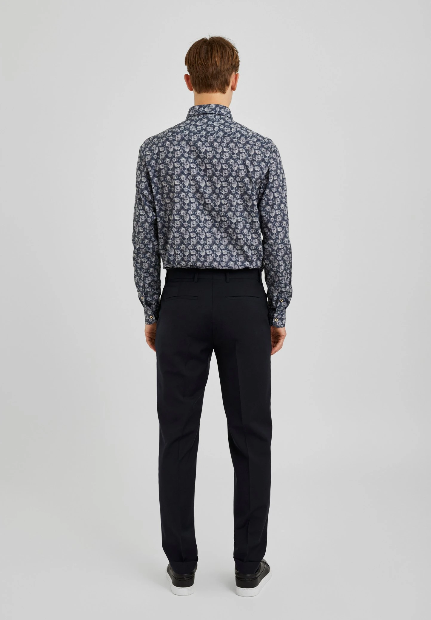 Bertoni Egil - Overhemd - Blue 5 Bertoni Egil - Overhemd - Blue - Afbeelding 3