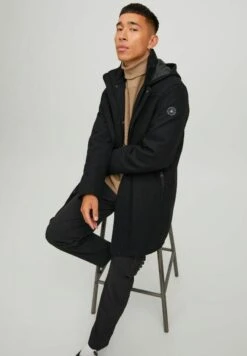 Jack & Jones Technische - Halflange Jas - Black -Jack and Jones Verkoopwinkel ed759adea3b04512b902b19479e73af6