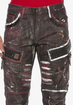 Cipo & Baxx Slim Fit Jeans - Burgundy -Jack and Jones Verkoopwinkel ee19956f7b8c49609e5ae5d2e847e774