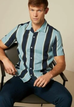 Next Stripe Short Sleeve Standard - Overhemd - Light Blue 13 Next Stripe Short Sleeve Standard - Overhemd - Light Blue -Jack and Jones Verkoopwinkel eea3cfd44be14b0fa0c3a2f4696047aa