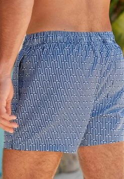 Next Printed Standard - Zwemshorts - Navy/White Geo -Jack and Jones Verkoopwinkel eecdc29fecbf41e18e35447874badd4d