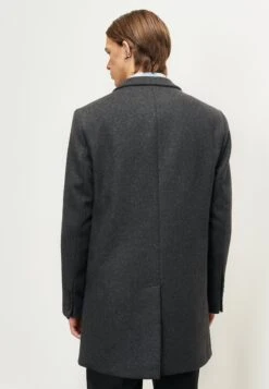 Standard Fit Plain - Mantel - Grey -Jack and Jones Verkoopwinkel ef17b9207ad5405caaa99971721f7cc0