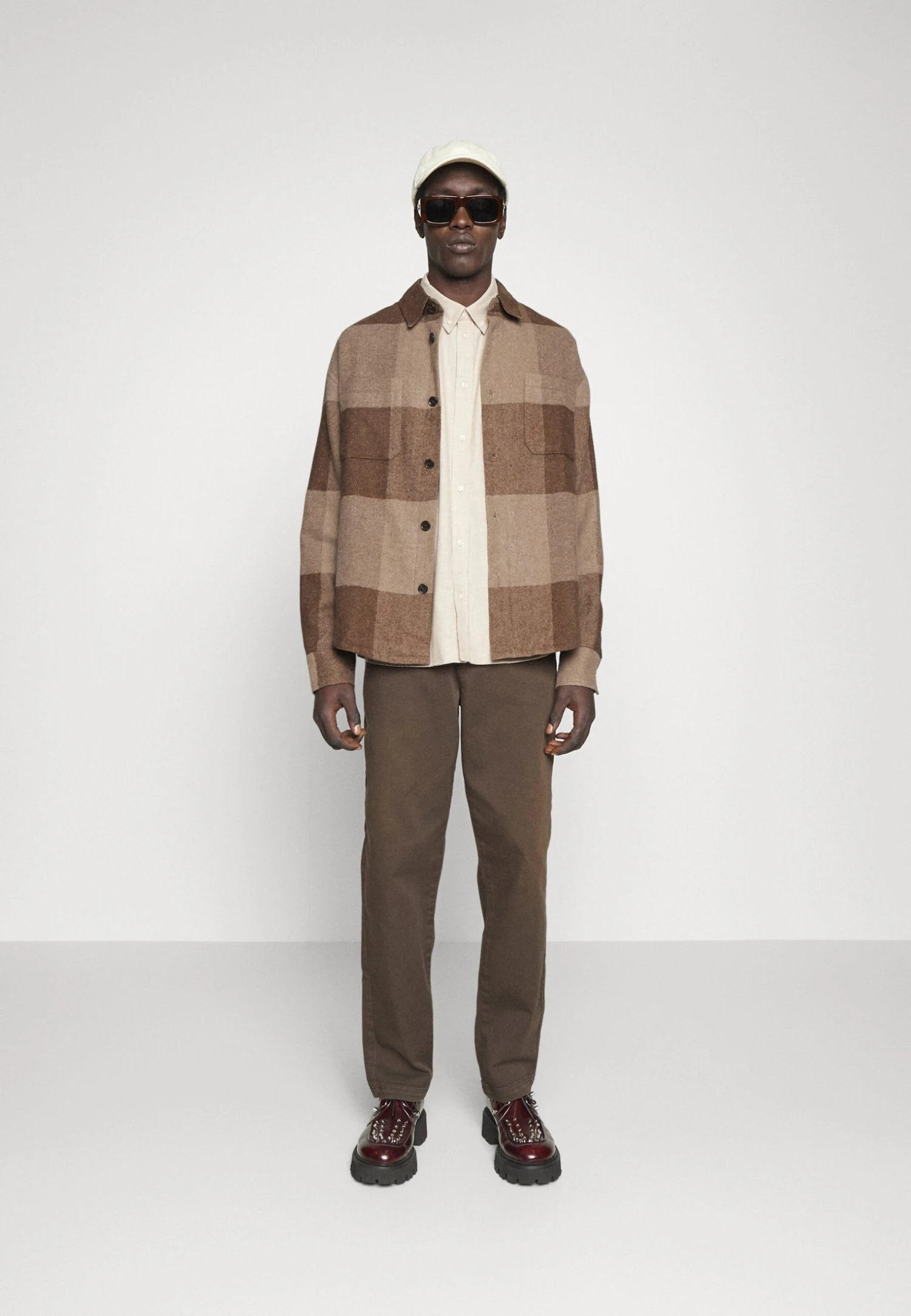 Les Deux Jacob Hybrid - Jas - Coffee Brown/Walnut 4 Les Deux Jacob Hybrid - Jas - Coffee Brown/Walnut - Afbeelding 2